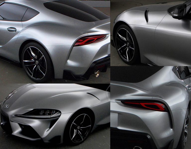 Toyota GR Supra Early Sketches 21 767x601 - تویوتا پیشنهادهای طراحی و اسکچ های اولیه GR سوپرا نسل پنجم را منتشر کرد