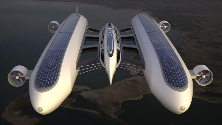 قایق هوایی لازارینی، مفهومی جدید از سفر در دریا و آسمان!