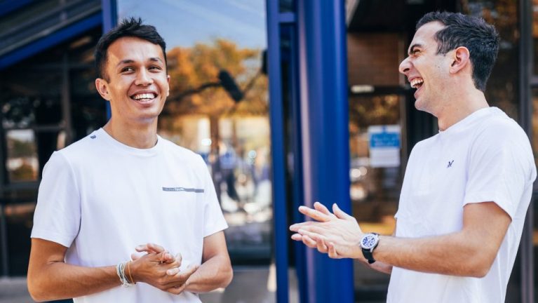 Alex Albon and Nicholas Latifi