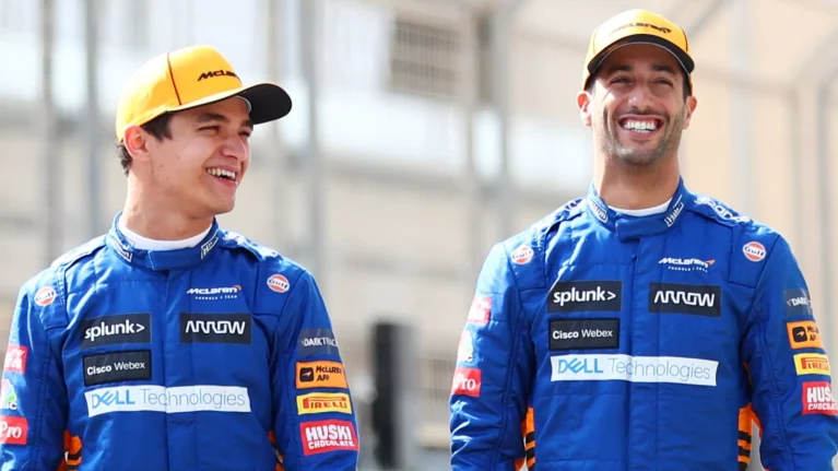 Daniel Ricciardo & Lando Norris