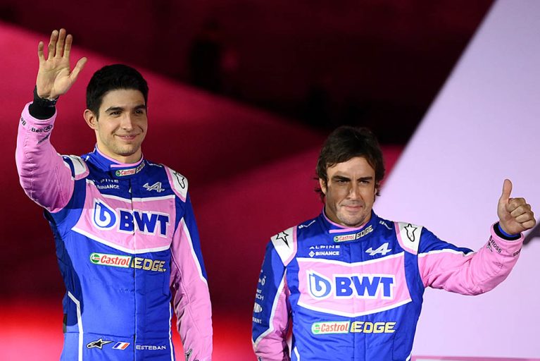 Fernando Alonso Esteban Ocon