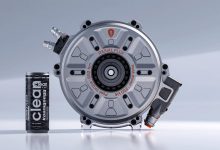 موتور الکتریکی کوارک کونیگزگ / Koenigsegg نمای جانبی