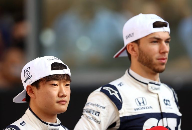 Pierre Gasly and Yuki Tsunoda