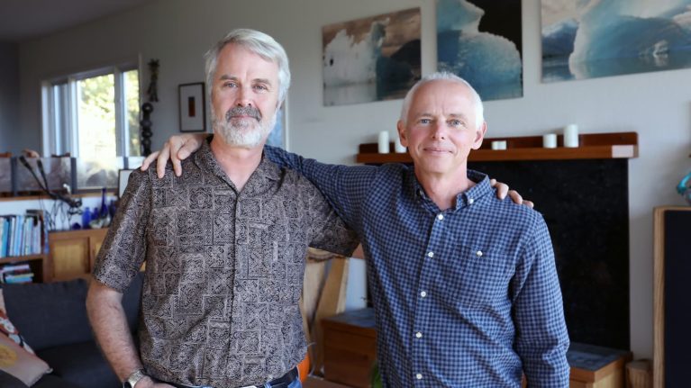 Tesla founders Martin Eberhard, Marc Tarpenning 