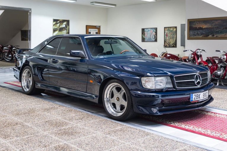 مرسدس 560 SEC کونیگ، فرزند وحشی S کلاس و تستاروسا!