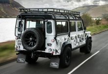 لندرور دیفندر / Land Rover Defender نمای عقب