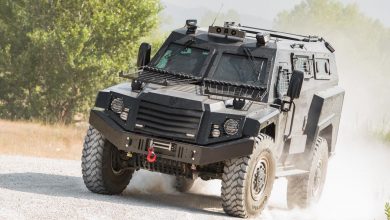 Italian MLS SHIELD armored vehicle