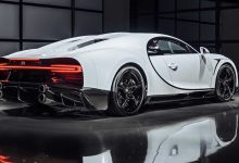 بوگاتی / Bugatti موتور توربوشارژ چهارگانه نمای عقب