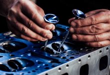 بوگاتی / Bugatti موتور توربوشارژ چهارگانه سوپاپ و سرسیلندر