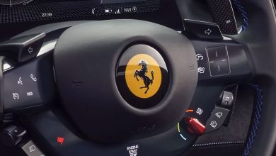 فراری / Ferrari لوگو روی فرمان