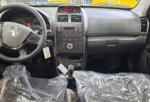داخل کابین سورن پلاس تاکسی دوگانه سوز