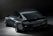خودروی مفهومی جنسیس ایکس اسپیدیوم کوپه / Genesis X Speedium Coupe Concept طراحی عقب