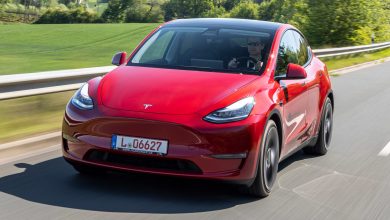 تسلا مدل Y / Tesla Model Y قرمز رنگ