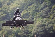 هاوربایک ایروینز ایکس توریسمو / aerwins xturismo hoverbike در آسمان