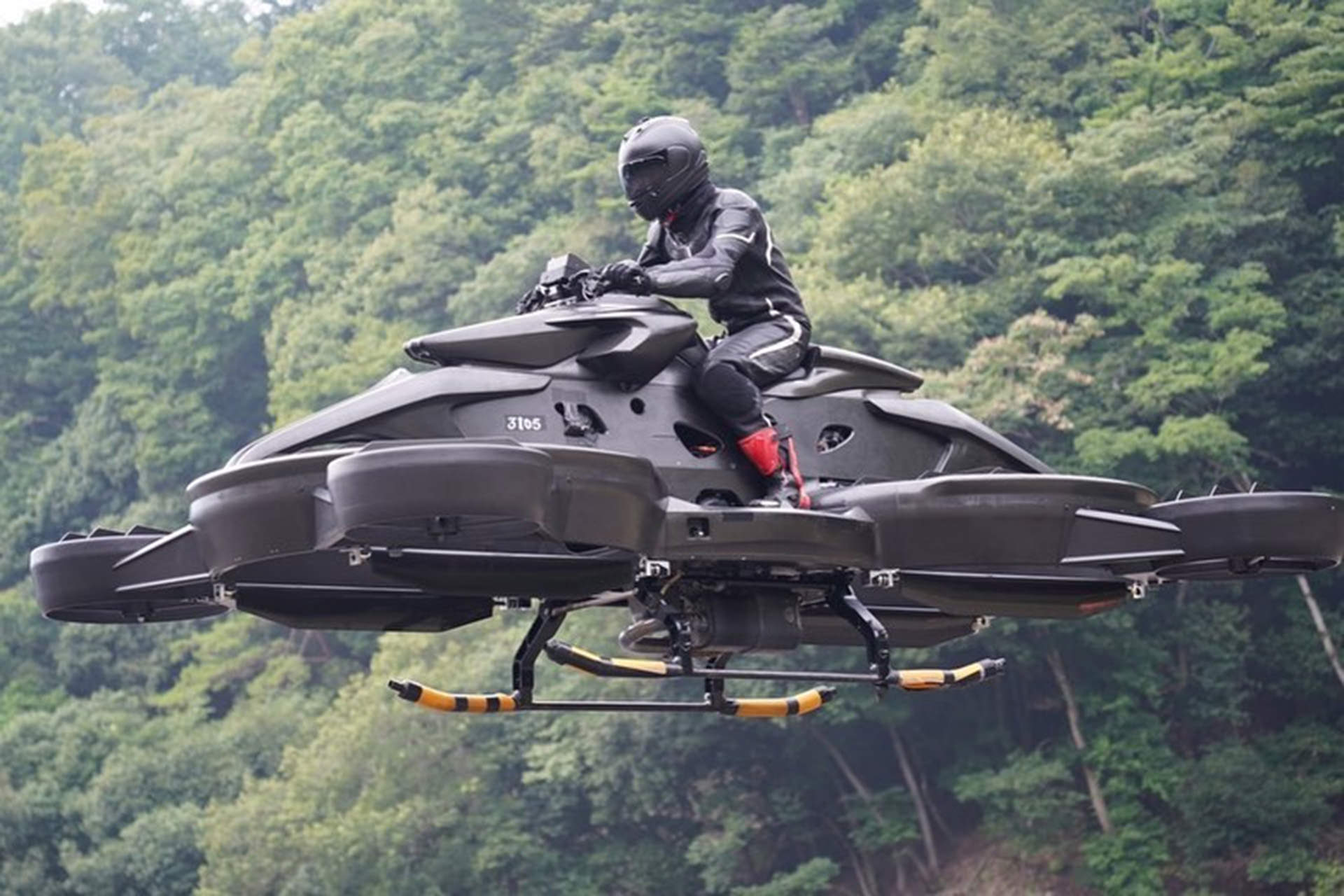 Hoverbike летающий мотоцикл