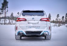 خودروی هیدروژنی بی ام و آی ایکس 5 / BMW iX5 Hydrogen Car عقب