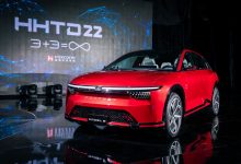 خودروی برقی فاکسکان / foxconn electric car فاکسترون قرمز