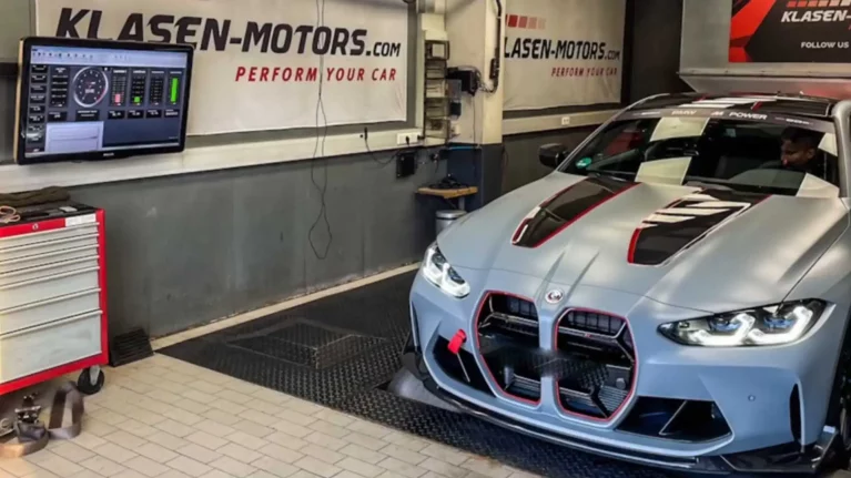 قدرت واقعی بی‌ام‌و M4 CSL روی داینو 600 اسب بخار است!