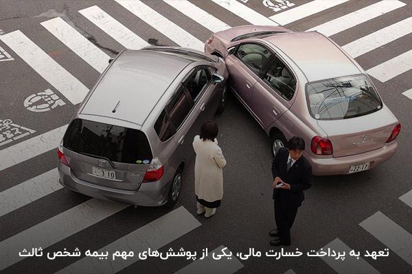 تعهد مالی بیمه شخص ثالث