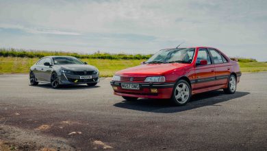 1994 Peugeot 405 Mi16 vs 2022 Peugeot 508 PSE