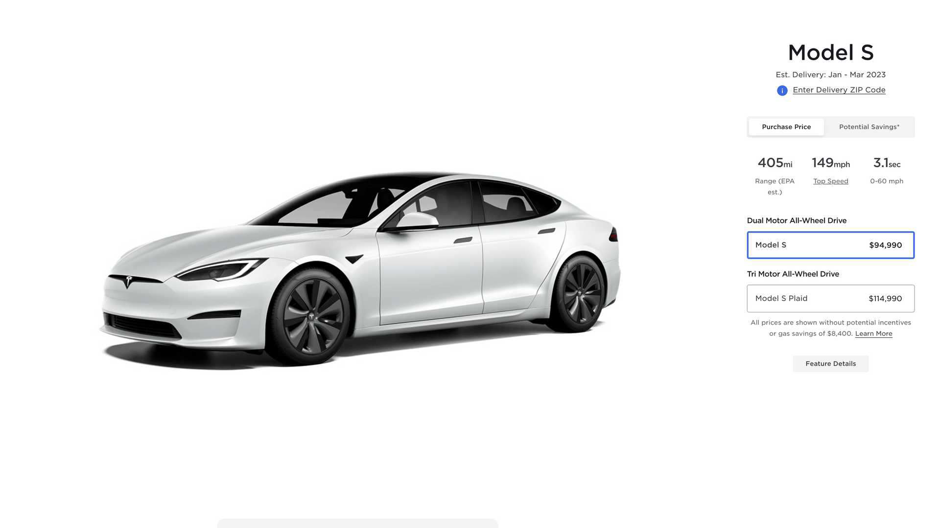 قیمت خودروی برقی تسلا مدل اس / Tesla EV