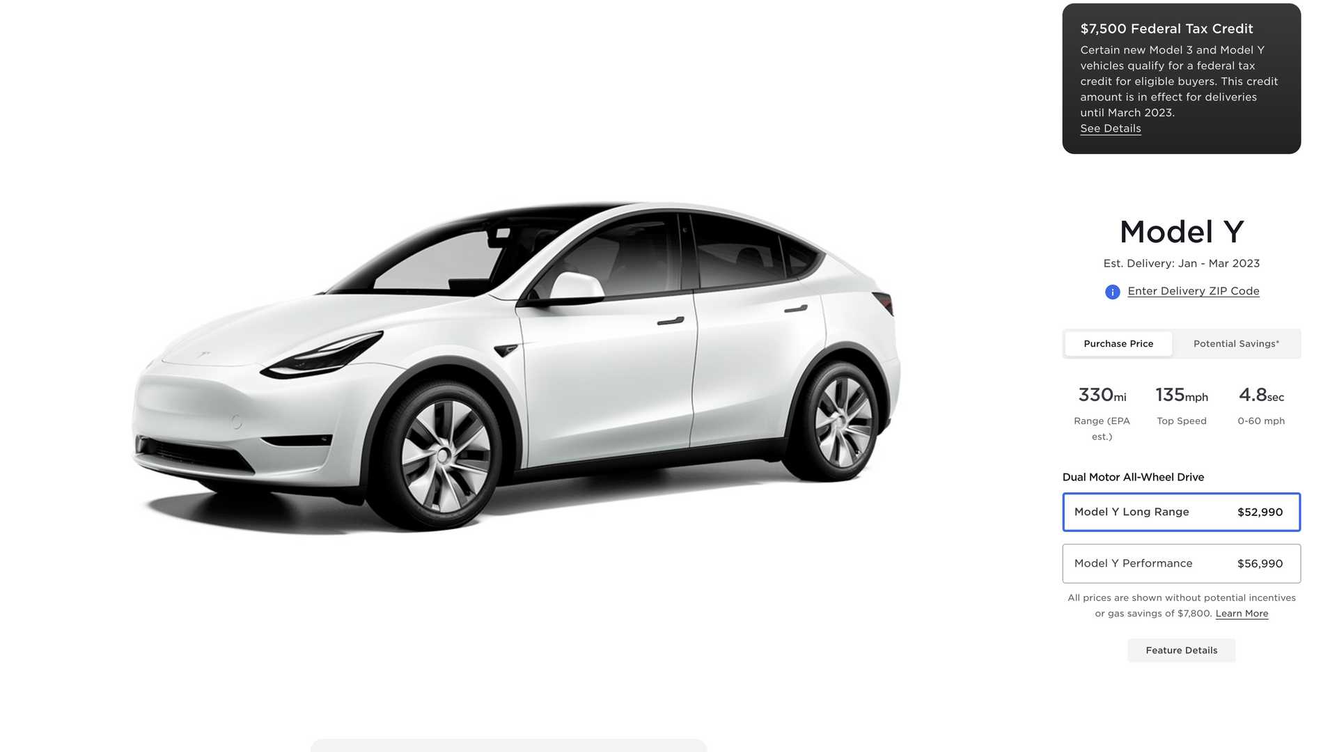 قیمت خودروی برقی تسلا مدل Y سفید / Tesla EV