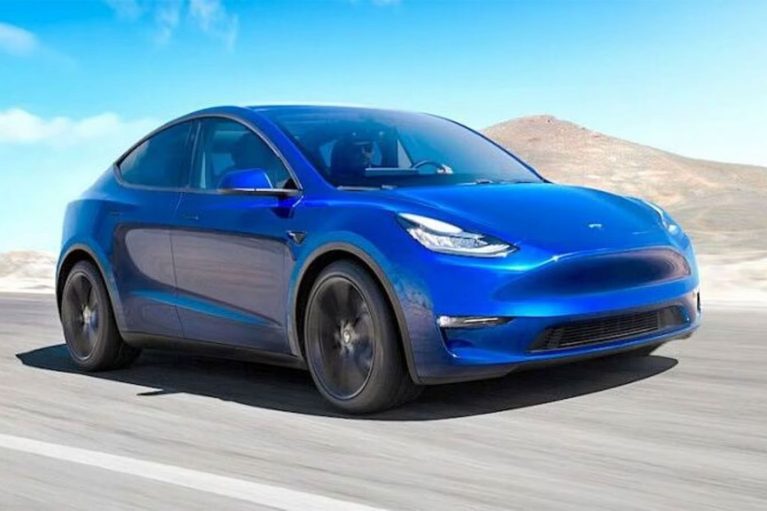 خودروی برقی تسلا مدل Y / Tesla Model Y electric car