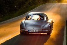 نمای پشتی مرسدس بنز 300SL