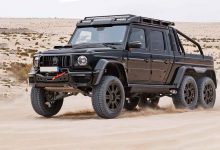 مرسدس G63 برابوس 6 چرخ سه دیفرانسیل