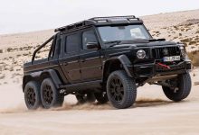 مرسدس G63 برابوس 6 چرخ سه دیفرانسیل آفرود 2023