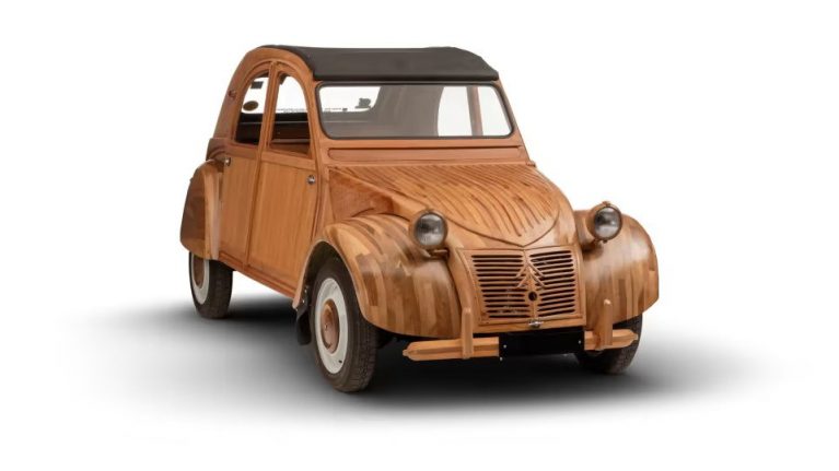 سیتروئن 2CV چوبی