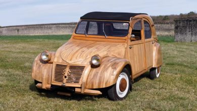 سیتروئن 2CV چوبی