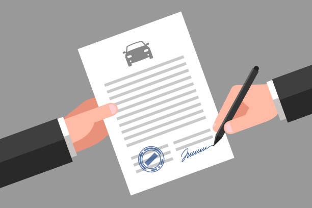 امضای قرارداد خرید خودرو