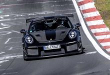 پورشه 911 gt2 rs در پیست