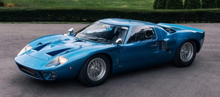 حراج فورد GT40 مدل 1966 با قیمت 7 میلیون دلار