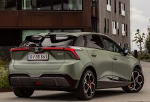 ام جی 4 برقی MG4 EV نمای پشت