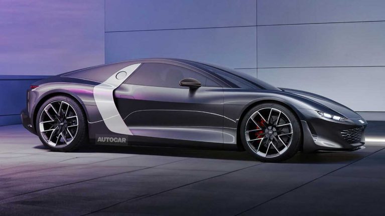 بازگشت آئودی R8 با پلت‌فرم و پیشرانه هیبرید لامبورگینی تمراریو