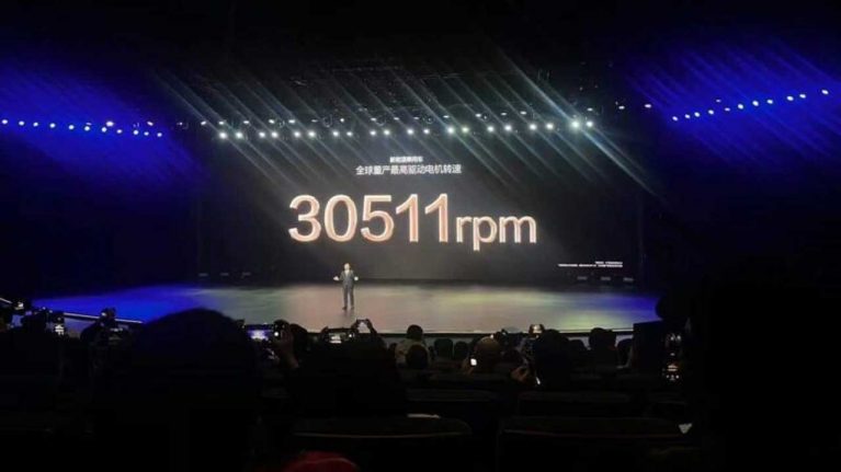 معرفی موتور برقی جدید بی وای دی با دور فوق‌العاده 30 هزار rpm