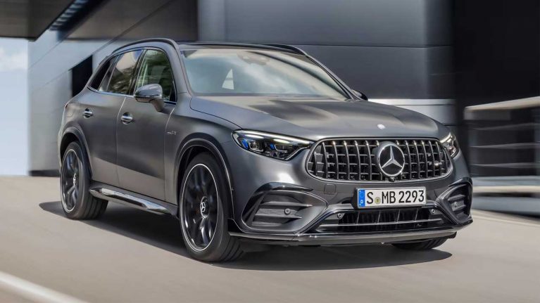 رانندگی با مرسدس GLC63 AMG، چهار سیلندر هیبرید بهجای V8