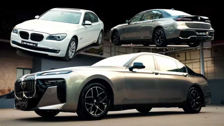 تبدیل بی ام و سری 7 مدل 2010 به مدل 2025 در هند!