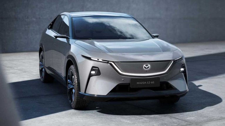 معرفی شاسی‌بلند برقی و هیبریدی مزدا EZ-60 با پلت‌فرم چانگان!