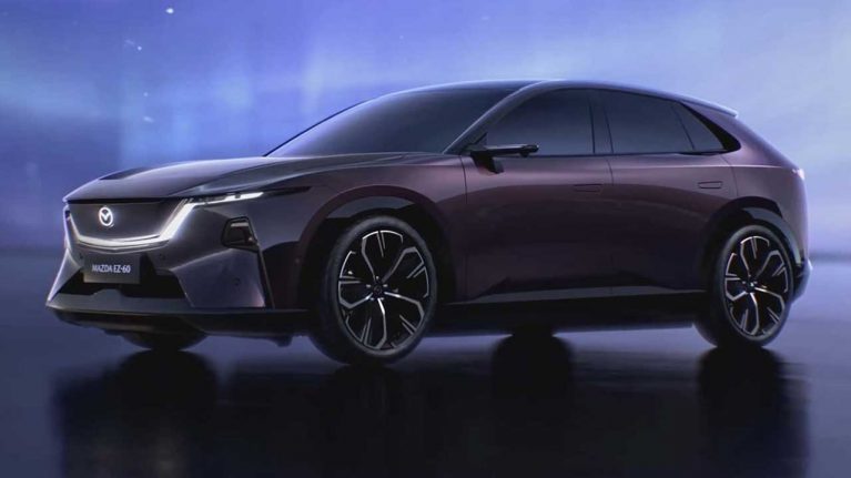 معرفی مزدا EZ-60، شاسیبلند برقی با پلتفرم چانگان برای رقابت با تسلا مدل Y