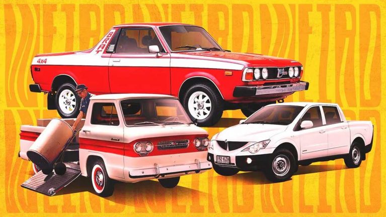 عجیب‌ترین وانت‌های تاریخ؛ از شورلت SSR تا تسلا سایبرتراک