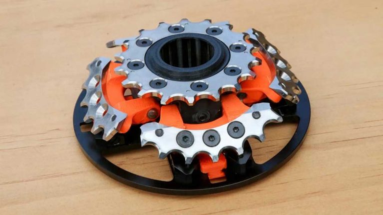 جعبه‌دنده انقلابی دوچرخه؛ سیستمی که با تا شدن دنده‌ها کار می‌کند!
