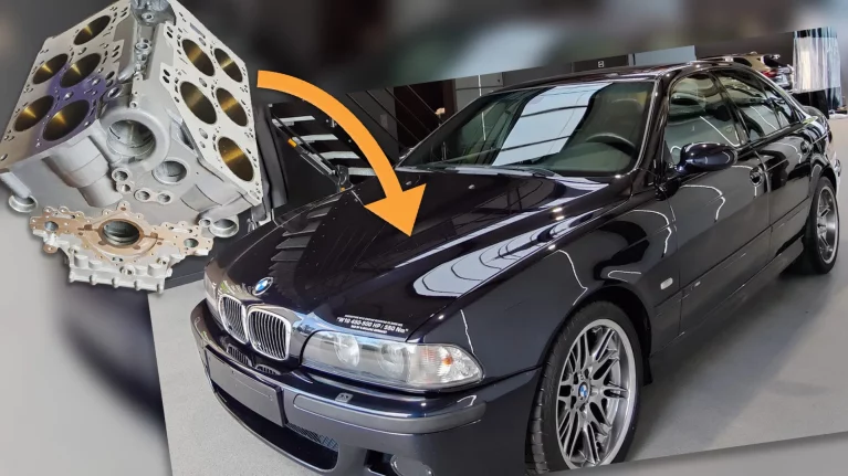 پروژه مخفی فولکسواگن، آزمایش پیشرانه W10 روی بیامو M5!