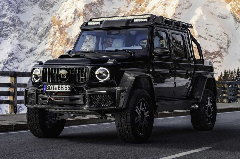 برابوس XLP 800 ادونچر، پیکاپ لوکس 750 هزار یورویی بر پایه G کلاس!