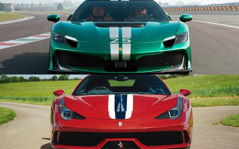 مقایسه فراری 296 اسپشاله با 458 اسپشاله، یک دهه اختلاف، یک دنیا تفاوت