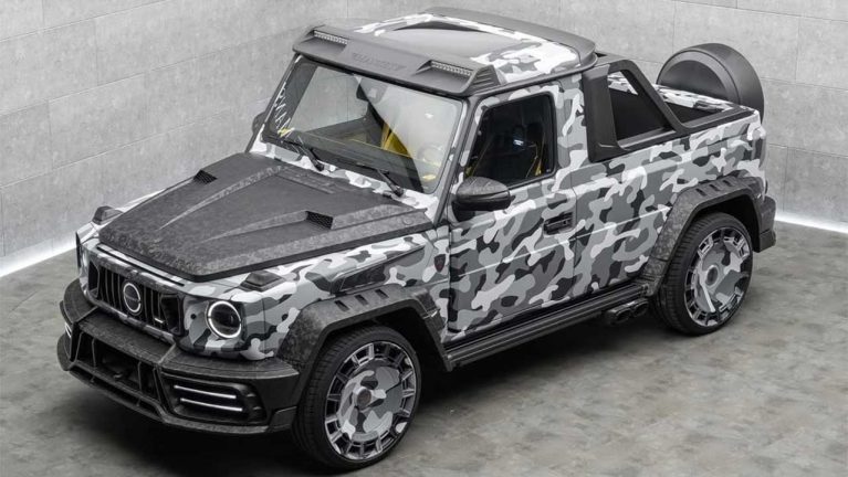 منصوری گرونوس پیکاپ اوو S، وقتی مرسدس G63 وانت می‌شود!