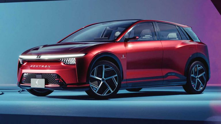 همکاری میتسوبیشی با فاکسکان برای ساخت شاسی‌بلند برقی جدید