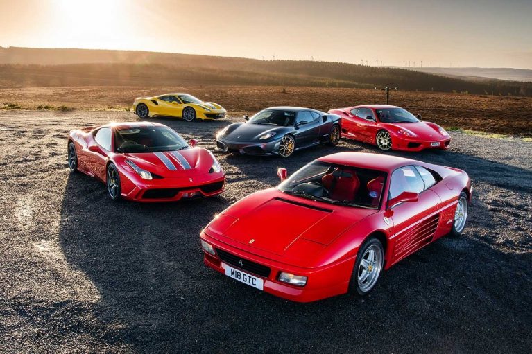 خودروهای v8 فراری